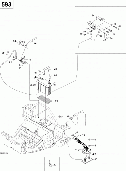 Battery And Starter 593