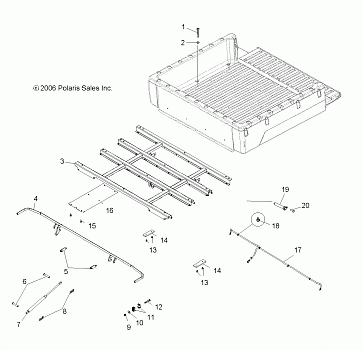 BODY, BOX MOUNTING - R09HH50AG/AR (4999203249920324A10)