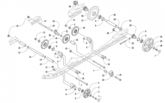 IDLER WHEEL ASSEMBLY