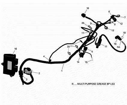 Engine Harness And Electronic Module