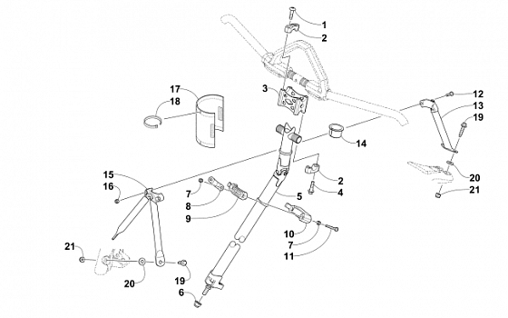 STEERING POST ASSEMBLY