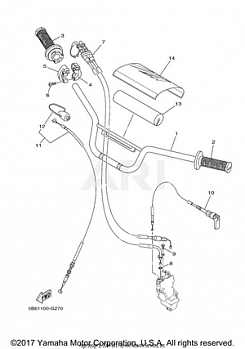 STEERING HANDLE CABLE