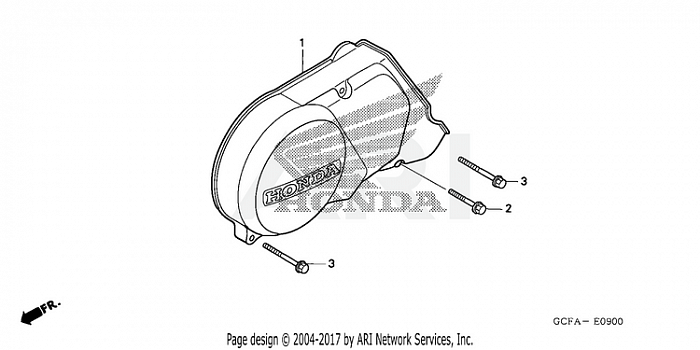 LEFT CRANKCASE COVER