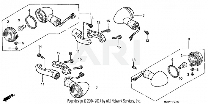 FRONT + REAR TURN SIGNAL