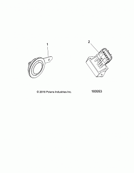 ELECTRICAL, HORN and FLASH MODULE - A18SVS95FR