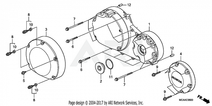 RIGHT CRANKCASE COVER