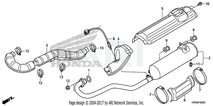 EXHAUST MUFFLER