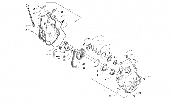 CHAIN CASE ASSEMBLY