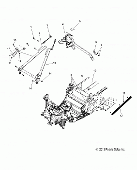 CHASSIS, CHASSIS ASM. and OVER STRUCTURE - S17CEE5BSL (49SNOWCHASSISFRT214550)