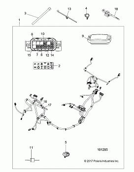 ELECTRICAL, WIRE HARNESS - A18DAE57B2 (101285)