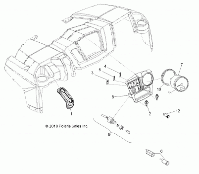 ELECTRICAL, DASH INSTRUMENTS and CONTROLS - R14TH90DG (49RGRDASH11900D)