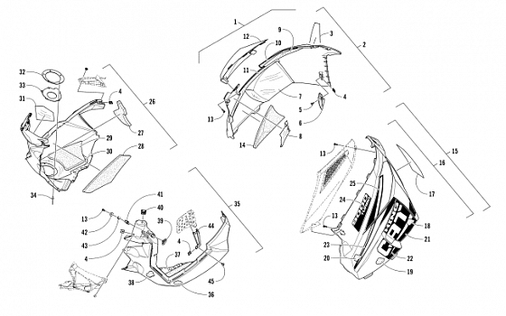 SKID PLATE AND SIDE PANEL ASSEMBLY