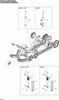 Rear Suspension Shocks X