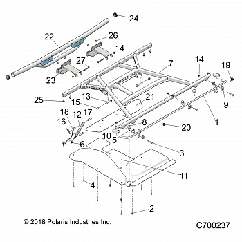 BODY, BOX, MOUNTING - R19RRM99AL (C700237)