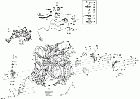 Engine Skandic - 900 ACE