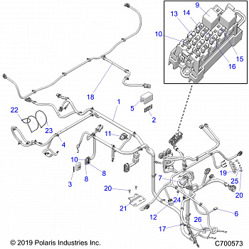 ELECTRICAL, WIRE HARNESSES - R20MAAE4G8/G9 (C700573)