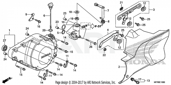 LEFT CRANKCASE COVER