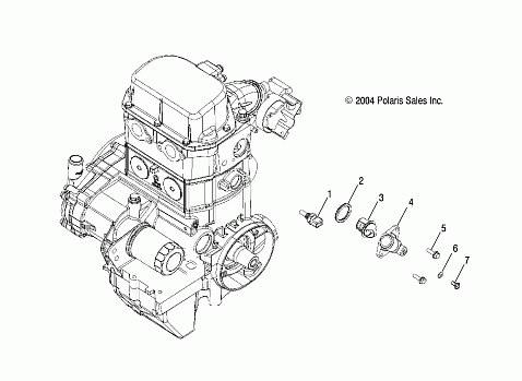 MANIFOLD and THERMOSTAT - R05RD68AA/AB (4998269826D08)