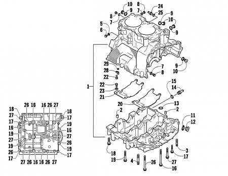 CRANKCASE ASSEMBLY