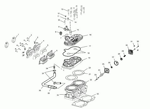 CYLINDER - S02NE8CS/S02NP8CS/CSA/CSB (4973467346D05)