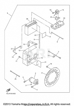 ALTERNATE STARTING MOTOR KIT