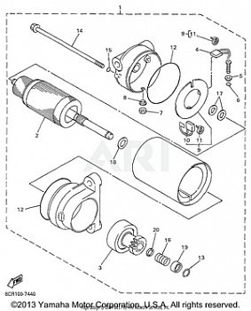 STARTING MOTOR