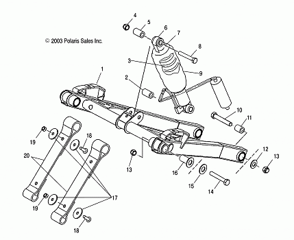 FRONT TORQUE ARM - S04NX5BS/BE (4988578857B10)