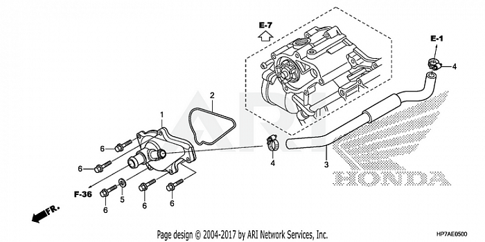 WATER PUMP COVER