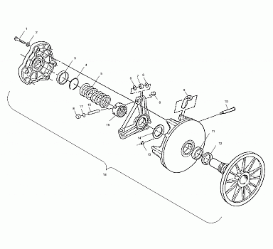 DRIVE CLUTCH - S03NT7DS (4978137813C03)