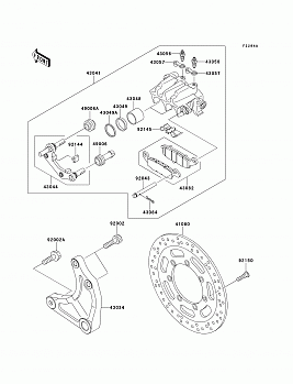 Rear Brake(VN1500-G3)