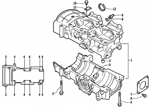 CRANKCASE ASSEMBLY