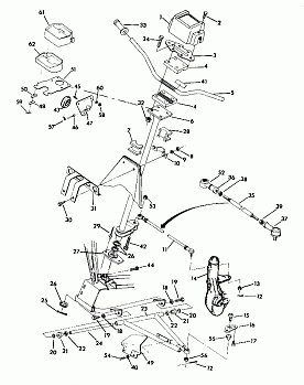 STEERING ASSEMBLY 350 4X4 - Update (4919831983015A)