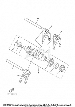 SHIFT CAM FORK