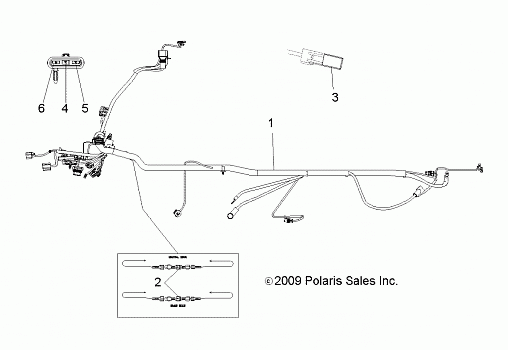 ELECTRICAL, HARNESS - A10NG50FA (49ATVHARNESS10SCRAMI)