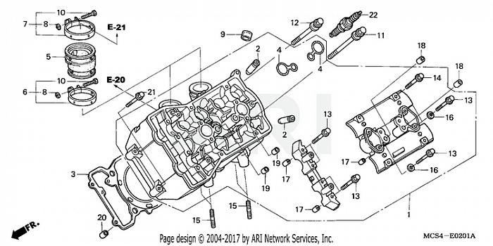 LEFT CYLINDER HEAD