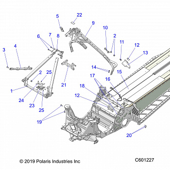 CHASSIS, CHASSIS ASM. and OVER STRUCTURE - S20EFT8R/EFN8R ALL OPTIONS (C601227)