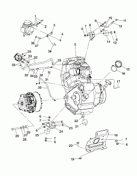 ENGINE MOUNTING - A00CB32AA (4949354935A013)