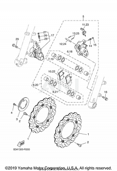 FRONT BRAKE CALIPER