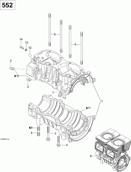 Crankcase (552)