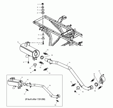 EXHAUST SYSTEM - A00CD50AA (4954885488A012)