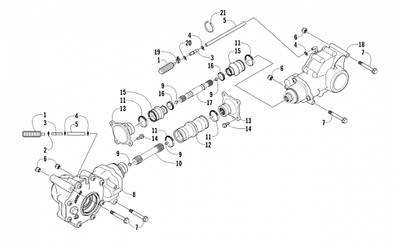 DRIVE TRAIN ASSEMBLY