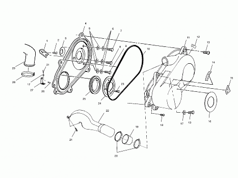 CLUTCH COVER - A00CH50AA (4954805480C007)