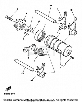 SHIFT CAM FORK