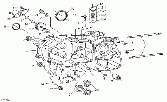 Crankcase, Left