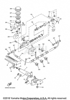 REAR MASTER CYLINDER