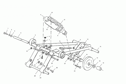 FRONT TORQUE ARM - S01SS7AS (4960946094B014)