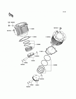 Cylinder/Piston(s)