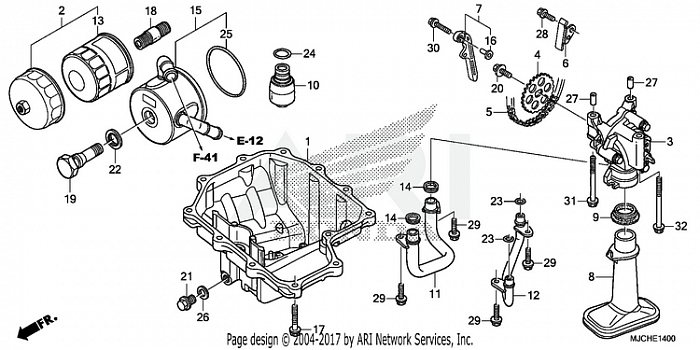 OIL PAN@OIL PUMP