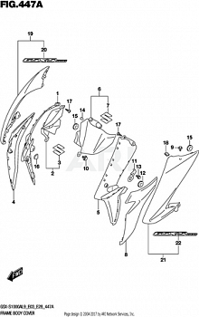 FRAME BODY COVER (GSX-S1000AL9 E03)
