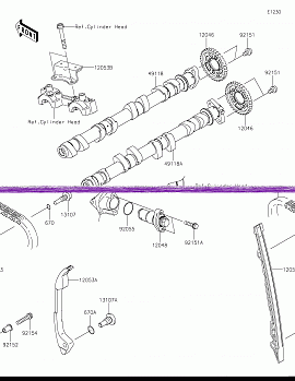 Camshaft(s)/Tensioner